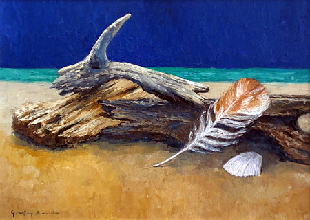 Still Life with Driftwood