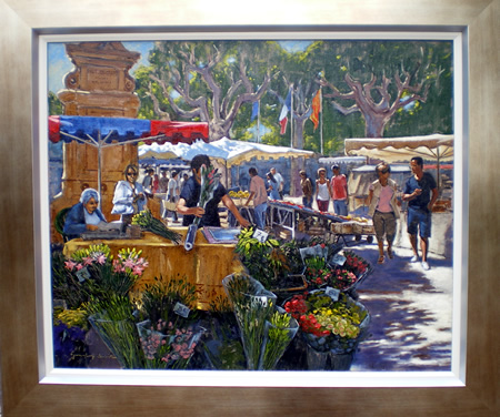 The Flower Seller, Cassis Market