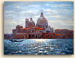 Painting of Sparkling Light, Santa maria della Salute