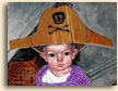 Portrait Painting of Emily in  Pirate Hat